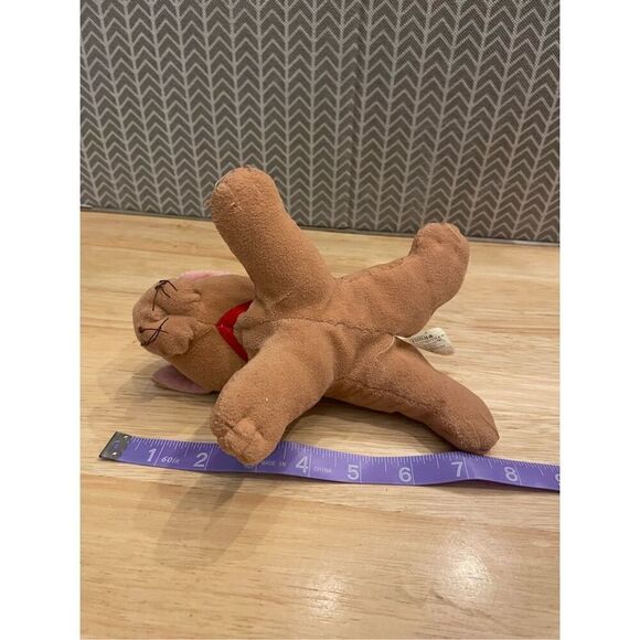 Vintage Tonka Pound Purries Striped Tabby Kitten Cat 7" Plush - Picture 5 of 5